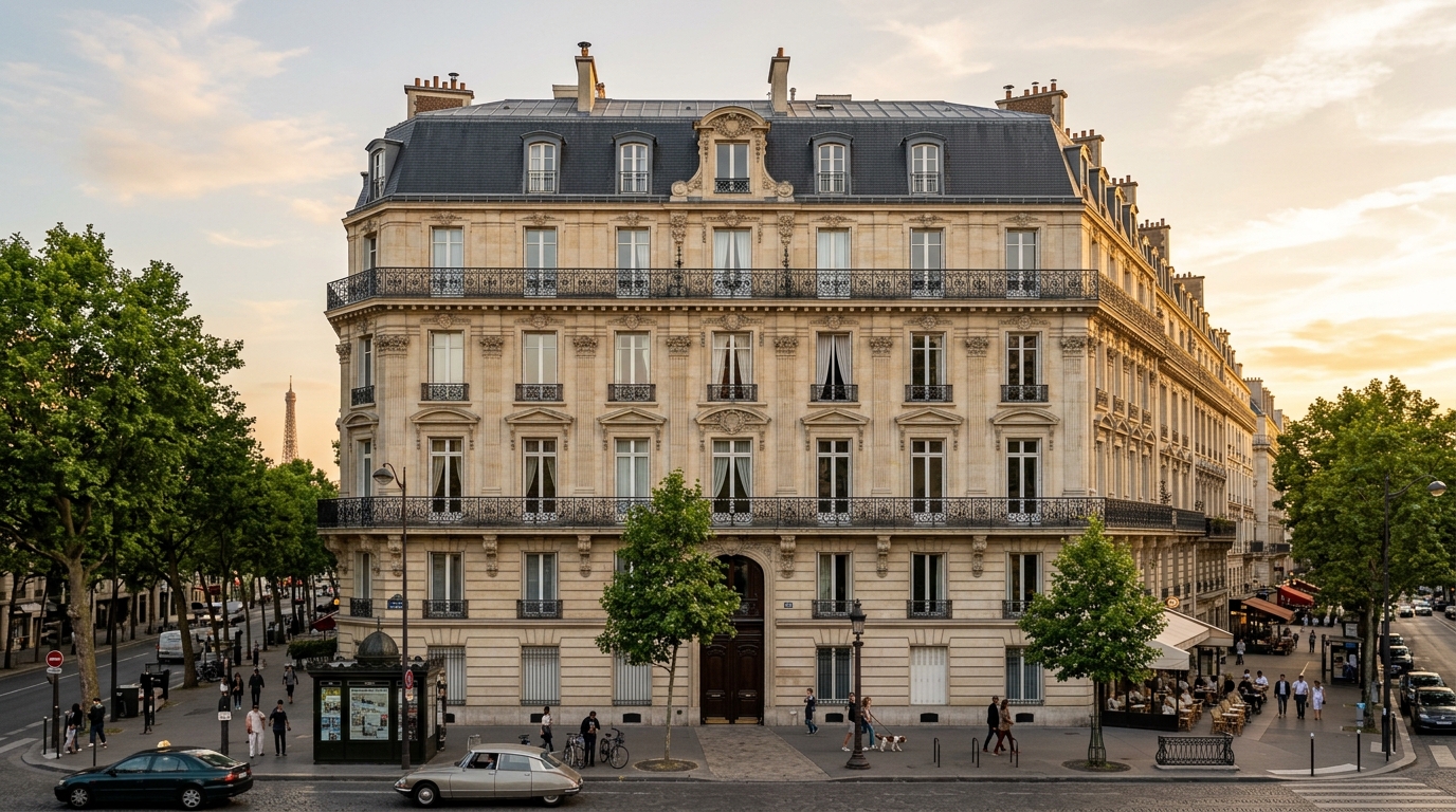 Contemporary Shibuya Sky Penthouse — 8th Arrondissement, Paris, France